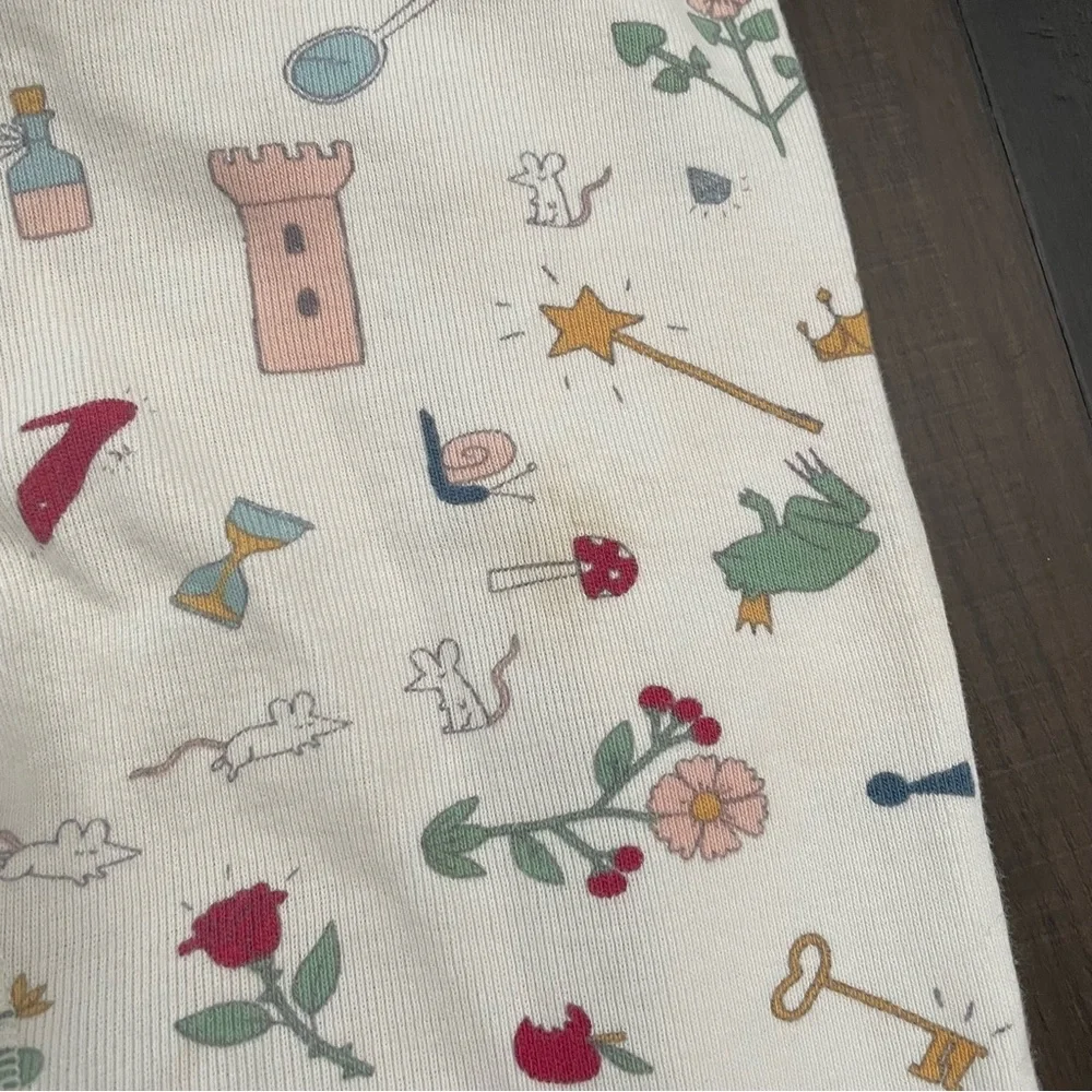 Hanna Andersson Fairytale Pajama Bottoms 18-24 Months